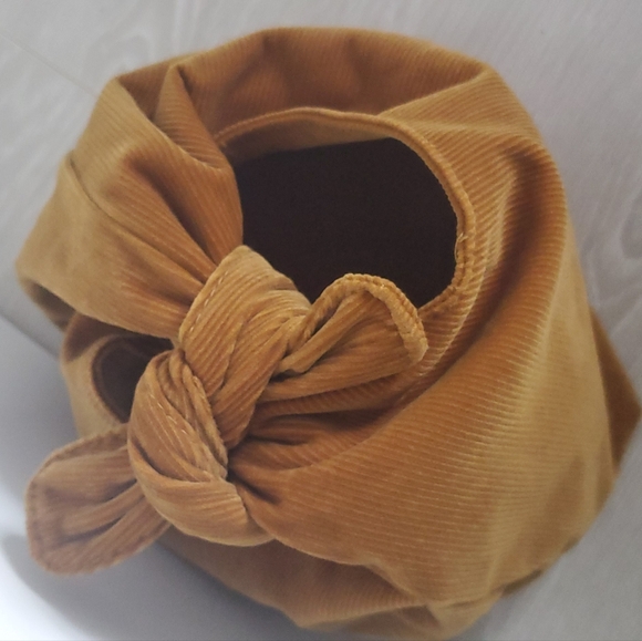 MERIT Suede Makeup Bag in Camel/Brown - Picture 2 of 6